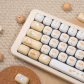 Bread Cat 104+33 MOG Profile Keycap Set Cherry MX PBT Dye-subbed for Keyboard